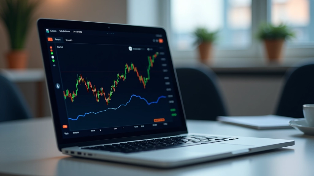 Écran d'ordinateur montrant trois graphiques boursiers comparatifs du CAC 40, DAX et AEX avec des courbes colorées en croissance